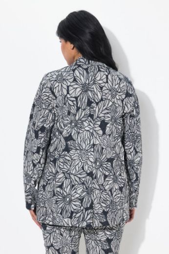 Moda za polnejše Sako cvijetnog uzorka plus velikost, xxl, Ulla Popken in Johann Popken (JP1880)