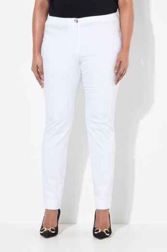 Moda za polnejše Hlače Chino užih nogavica plus velikost, xxl, Ulla Popken in Johann Popken (JP1880)