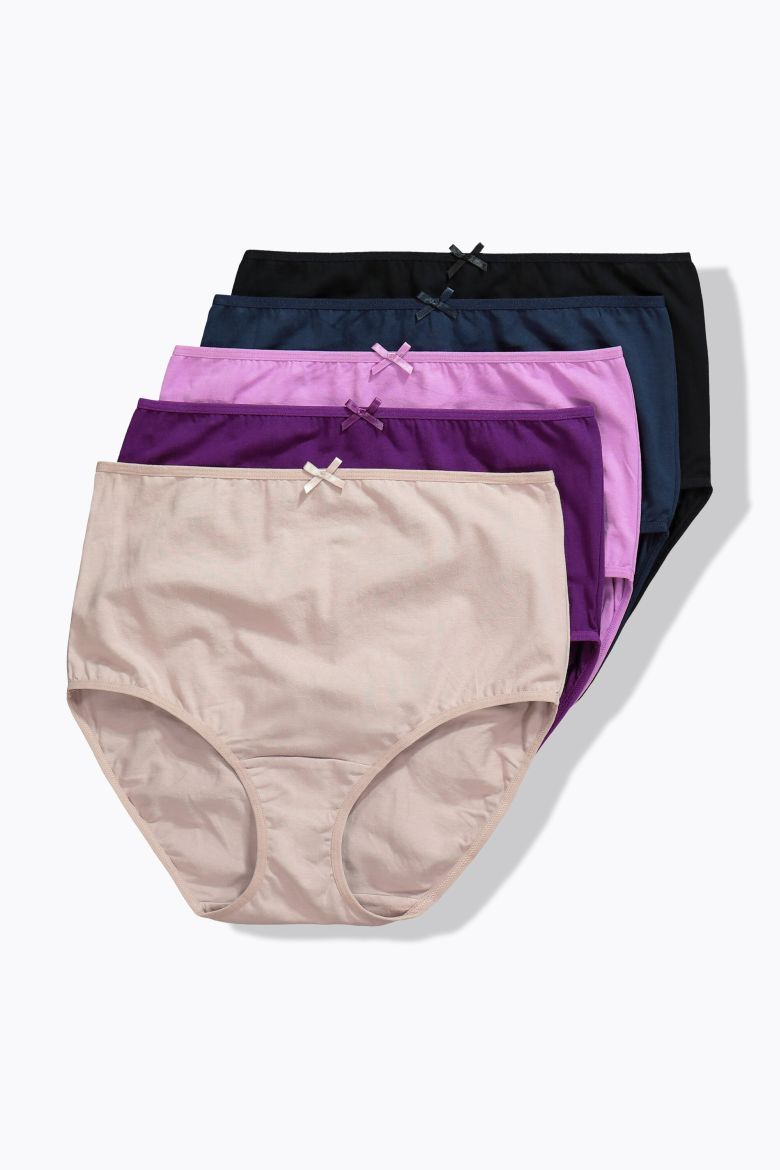 Moda za polnejše Gaćice maxi 5 komada plus velikost, xxl, Ulla Popken in Johann Popken (JP1880)