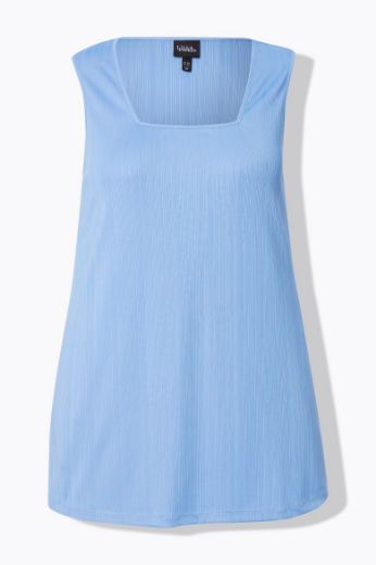 Moda za polnejše Majica bez rukava A kroja plus velikost, xxl, Ulla Popken in Johann Popken (JP1880)