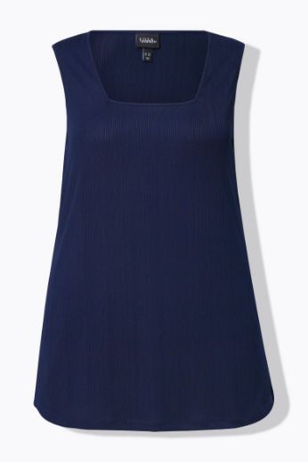 Moda za polnejše Majica bez rukava A kroja plus velikost, xxl, Ulla Popken in Johann Popken (JP1880)