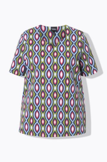 Moda za polnejše Majica kratkih rukava A kroja plus velikost, xxl, Ulla Popken in Johann Popken (JP1880)