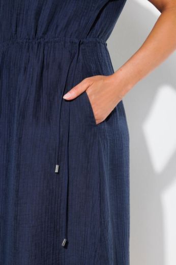 Moda za polnejše Haljina maxi kratkih rukava plus velikost, xxl, Ulla Popken in Johann Popken (JP1880)