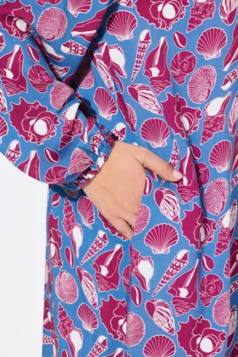 Moda za polnejše Haljina midi dugih rukava V ovratnika plus velikost, xxl, Ulla Popken in Johann Popken (JP1880)