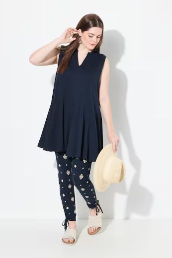 Moda za polnejše Bluza bez rukava dužeg A kroja plus velikost, xxl, Ulla Popken in Johann Popken (JP1880)