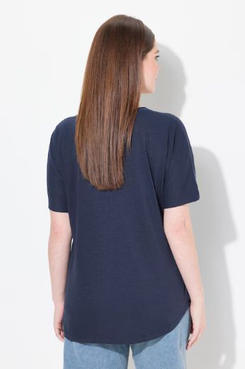 Moda za polnejše Majica kratkih rukava okruglog ovratnika plus velikost, xxl, Ulla Popken in Johann Popken (JP1880)