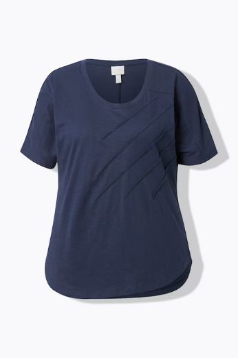 Moda za polnejše Majica kratkih rukava okruglog ovratnika plus velikost, xxl, Ulla Popken in Johann Popken (JP1880)