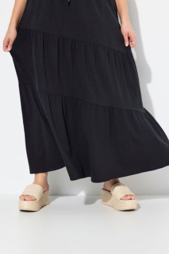 Moda za polnejše Suknja na volane A kroja plus velikost, xxl, Ulla Popken in Johann Popken (JP1880)