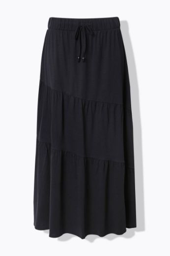 Moda za polnejše Suknja na volane A kroja plus velikost, xxl, Ulla Popken in Johann Popken (JP1880)