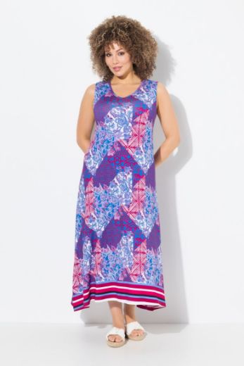 Moda za polnejše Haljina maxi bez rukava plus velikost, xxl, Ulla Popken in Johann Popken (JP1880)