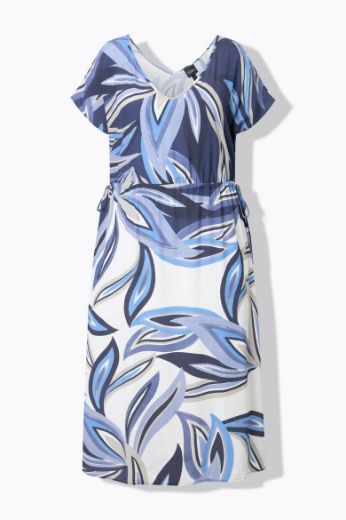 Moda za polnejše Haljina maxi kratkih rukava plus velikost, xxl, Ulla Popken in Johann Popken (JP1880)