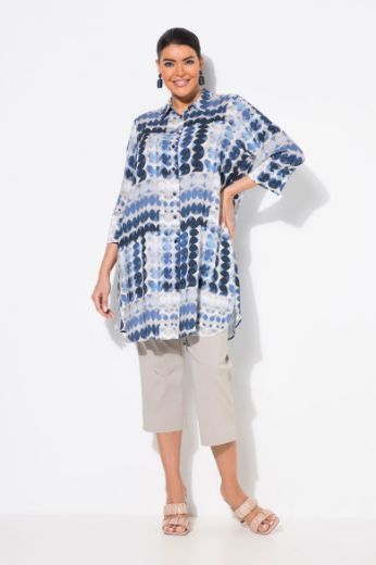 Moda za polnejše Bluza 3/4 rukava dužeg A kroja plus velikost, xxl, Ulla Popken in Johann Popken (JP1880)