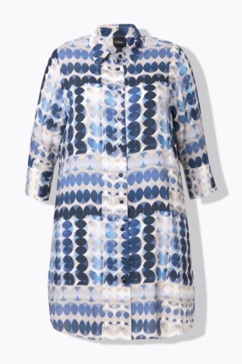 Moda za polnejše Bluza 3/4 rukava dužeg A kroja plus velikost, xxl, Ulla Popken in Johann Popken (JP1880)