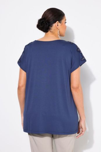 Moda za polnejše Majica kratkih rukava okruglog ovratnika plus velikost, xxl, Ulla Popken in Johann Popken (JP1880)