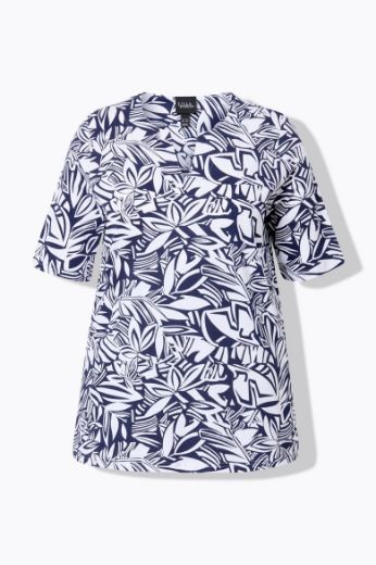 Moda za polnejše Majica kratkih rukava A kroja plus velikost, xxl, Ulla Popken in Johann Popken (JP1880)