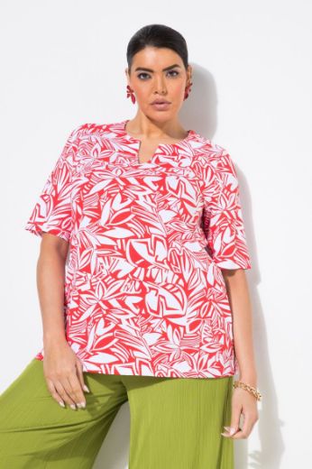 Moda za polnejše Majica kratkih rukava A kroja plus velikost, xxl, Ulla Popken in Johann Popken (JP1880)