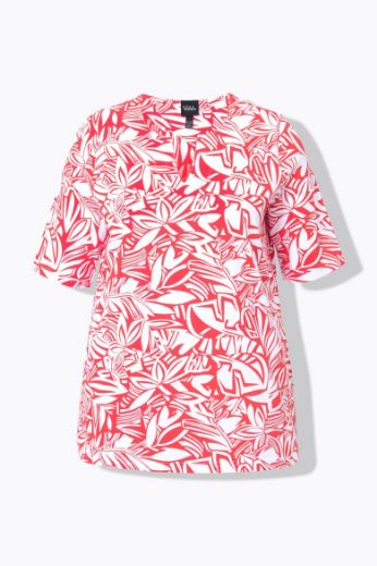 Moda za polnejše Majica kratkih rukava A kroja plus velikost, xxl, Ulla Popken in Johann Popken (JP1880)