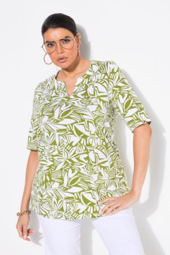 Moda za polnejše Majica kratkih rukava A kroja plus velikost, xxl, Ulla Popken in Johann Popken (JP1880)