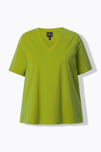 Moda za polnejše Majica kratkih rukava V ovratnika plus velikost, xxl, Ulla Popken in Johann Popken (JP1880)
