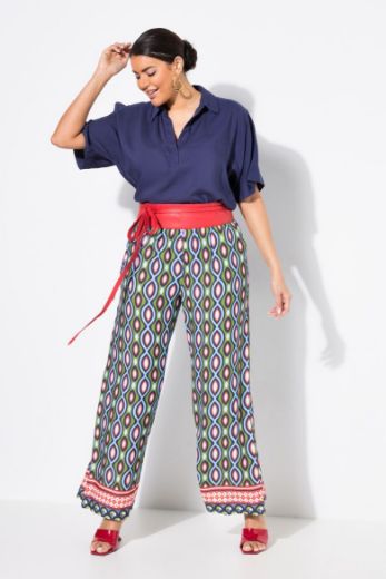 Moda za polnejše Hlače elastičnog struka širokih nogavica plus velikost, xxl, Ulla Popken in Johann Popken (JP1880)