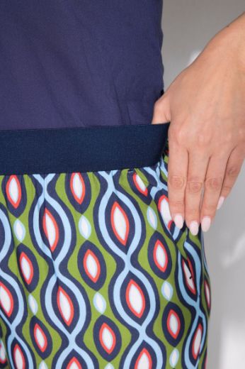 Moda za polnejše Hlače elastičnog struka širokih nogavica plus velikost, xxl, Ulla Popken in Johann Popken (JP1880)