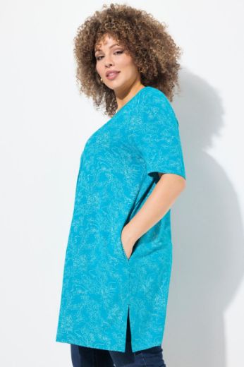 Moda za polnejše Majica kratkih rukava V ovratnika plus velikost, xxl, Ulla Popken in Johann Popken (JP1880)