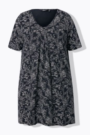 Moda za polnejše Majica kratkih rukava V ovratnika plus velikost, xxl, Ulla Popken in Johann Popken (JP1880)
