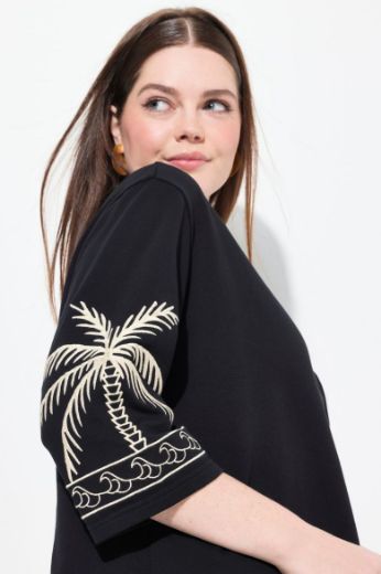 Moda za polnejše Majica pamučna 3/4 rukava plus velikost, xxl, Ulla Popken in Johann Popken (JP1880)