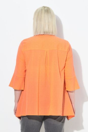 Moda za polnejše Bluza 3/4 rukava A kroja plus velikost, xxl, Ulla Popken in Johann Popken (JP1880)