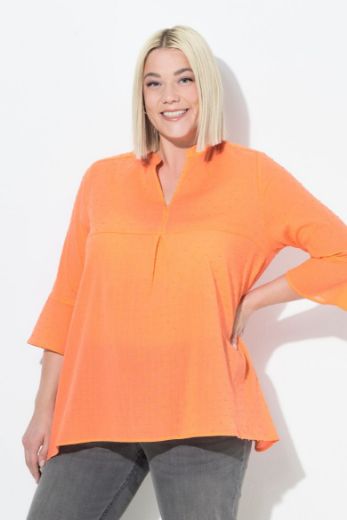 Moda za polnejše Bluza 3/4 rukava A kroja plus velikost, xxl, Ulla Popken in Johann Popken (JP1880)