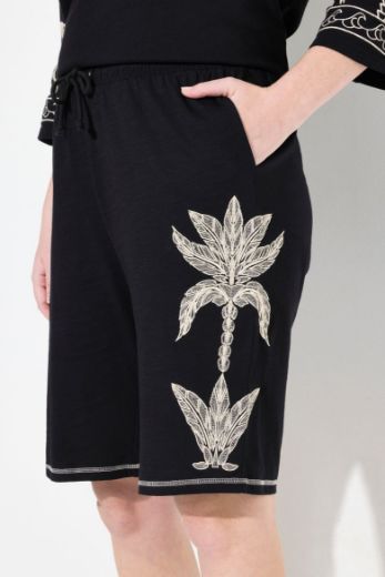 Moda za polnejše Hlače kratke širokih nogavica plus velikost, xxl, Ulla Popken in Johann Popken (JP1880)