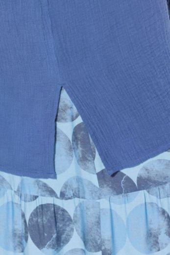 Moda za polnejše Bluza na kopčanje dužeg A kroja plus velikost, xxl, Ulla Popken in Johann Popken (JP1880)