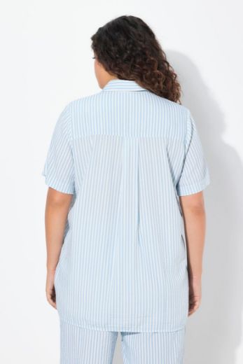 Moda za polnejše Košulja kratkih rukava na pruge plus velikost, xxl, Ulla Popken in Johann Popken (JP1880)
