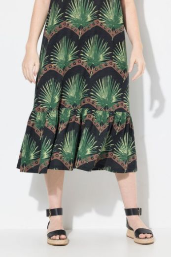 Moda za polnejše Haljina maxi bez rukava V ovratnika plus velikost, xxl, Ulla Popken in Johann Popken (JP1880)
