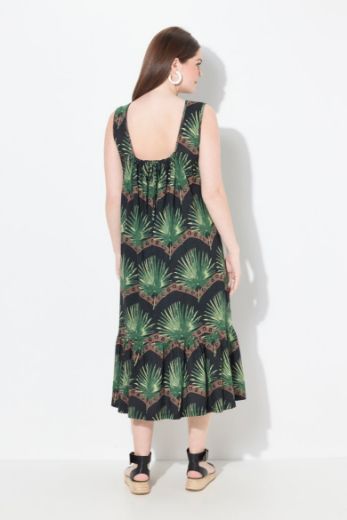 Moda za polnejše Haljina maxi bez rukava V ovratnika plus velikost, xxl, Ulla Popken in Johann Popken (JP1880)