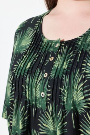 Moda za polnejše Majica kratkih rukava A kroja plus velikost, xxl, Ulla Popken in Johann Popken (JP1880)