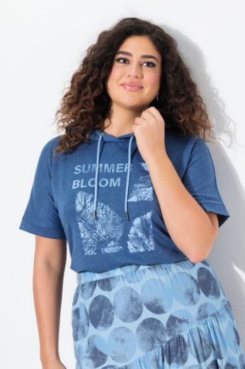 Moda za polnejše Majica kratkih rukava s kapuljačom plus velikost, xxl, Ulla Popken in Johann Popken (JP1880)