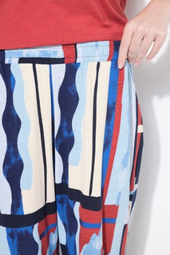 Moda za polnejše Hlače elastičnog struka širokih nogavica plus velikost, xxl, Ulla Popken in Johann Popken (JP1880)