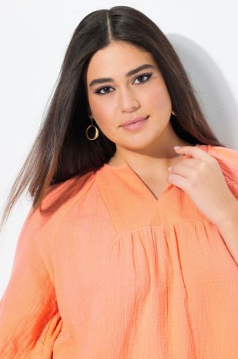 Moda za polnejše Bluza kratkih rukava A kroja plus velikost, xxl, Ulla Popken in Johann Popken (JP1880)