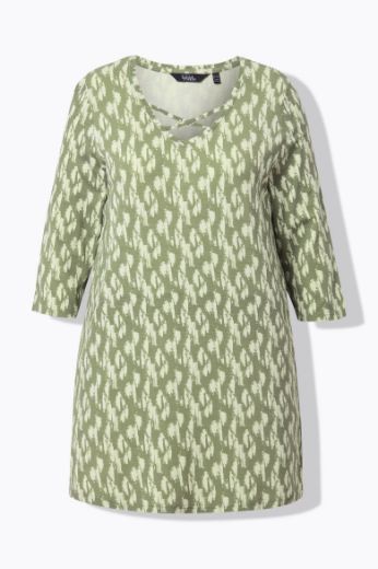 Moda za polnejše Majica 3/4 rukava dužeg A kroja plus velikost, xxl, Ulla Popken in Johann Popken (JP1880)