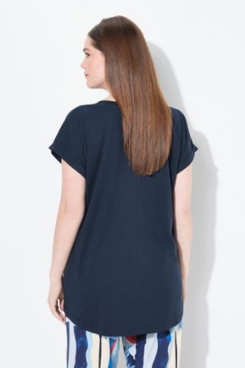 Moda za polnejše Majica kratkih rukava V ovratnika plus velikost, xxl, Ulla Popken in Johann Popken (JP1880)