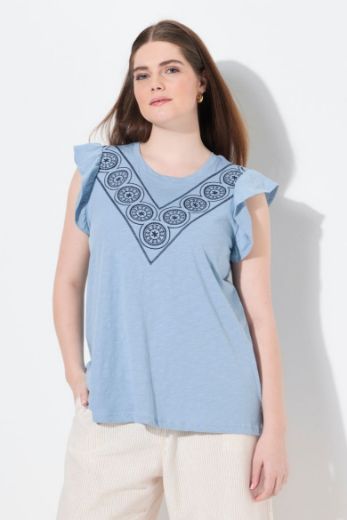 Moda za polnejše Majica bez rukava okruglog ovratnika plus velikost, xxl, Ulla Popken in Johann Popken (JP1880)