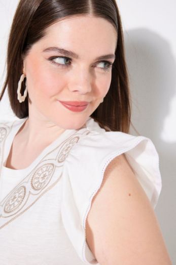 Moda za polnejše Majica bez rukava okruglog ovratnika plus velikost, xxl, Ulla Popken in Johann Popken (JP1880)