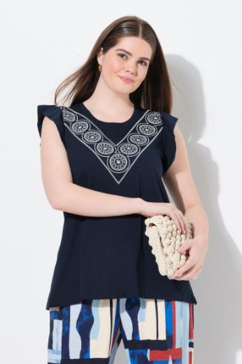Moda za polnejše Majica bez rukava okruglog ovratnika plus velikost, xxl, Ulla Popken in Johann Popken (JP1880)