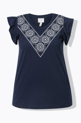 Moda za polnejše Majica bez rukava okruglog ovratnika plus velikost, xxl, Ulla Popken in Johann Popken (JP1880)
