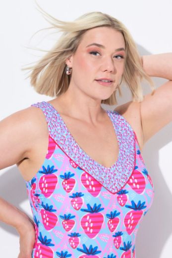 Moda za polnejše Kupaći kostim jednodijelni plus velikost, xxl, Ulla Popken in Johann Popken (JP1880)