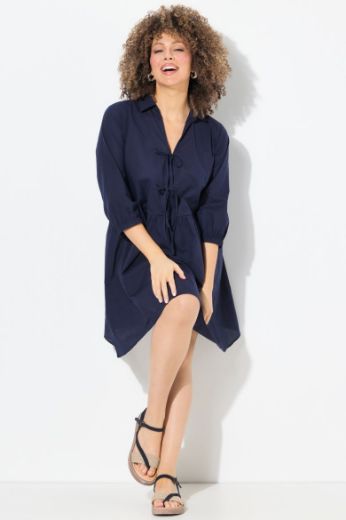 Moda za polnejše Bluza 3/4 rukava dužeg A kroja plus velikost, xxl, Ulla Popken in Johann Popken (JP1880)