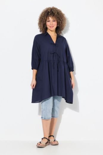 Moda za polnejše Bluza 3/4 rukava dužeg A kroja plus velikost, xxl, Ulla Popken in Johann Popken (JP1880)