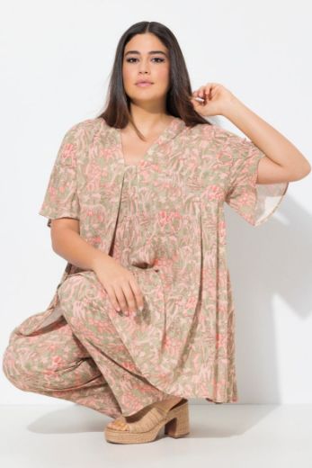 Moda za polnejše Tunika kratkih rukava A kroja plus velikost, xxl, Ulla Popken in Johann Popken (JP1880)