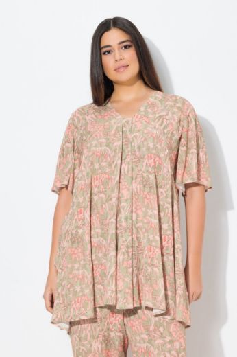 Moda za polnejše Tunika kratkih rukava A kroja plus velikost, xxl, Ulla Popken in Johann Popken (JP1880)